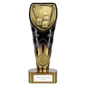 Fusion Cobra Cards Award Black & Gold 175mm