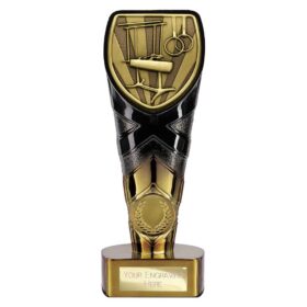 Fusion Cobra Gymnastics Award Black & Gold 175mm