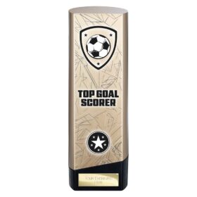 Prime Heavyweight Top Goal Scorer Gold & Black 220mm