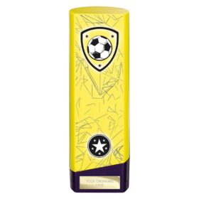 Prime Heavyweight Football Yellow & Purple 220mm
