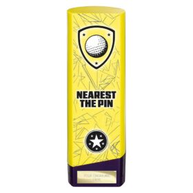Prime Heavyweight Golf Nearest the Pin Yellow & Purple 220mm