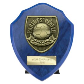 Cobra Shield Parents Player Award Azure Blue 125mm