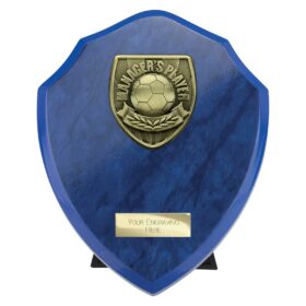 Cobra Shield Managers Player Award Azure Blue 175mm