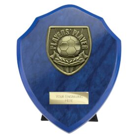 Cobra Shield Players Player Award Azure Blue 150mm