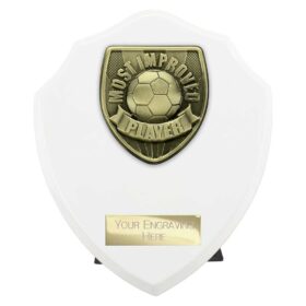 Cobra Shield Most Improved Player Award Arctic White 150mm