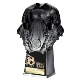 Invincible Shirt Player of Month Award Carbon Black to Gunmetal 220mm