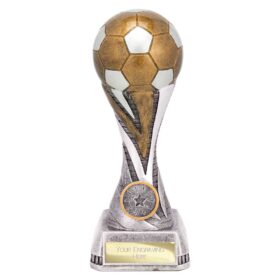 Tempest Football Award Antique Silver & Gold 200mm