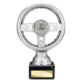 Velocity Steering Wheel Award Antique Silver 160mm