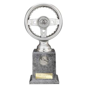 Velocity Steering Wheel Award Antique Silver 220mm