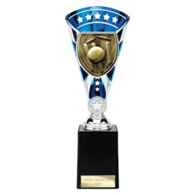 Cobra Star Cup Cricket Silver & Blue 255mm