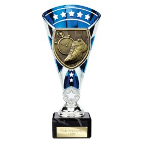Cobra Star Cup Running Silver & Blue 210mm