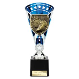 Cobra Star Cup Running Silver & Blue 230mm