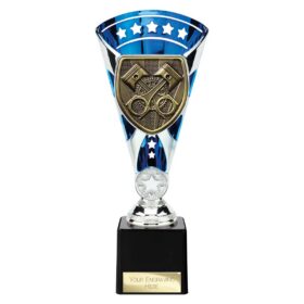Cobra Star Cup Motorsport Piston Silver & Blue 230mm