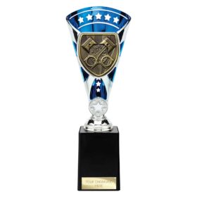 Cobra Star Cup Motorsport Piston Silver & Blue 255mm
