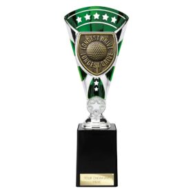 Cobra Star Golf Longest Drive Silver & Green 255mm