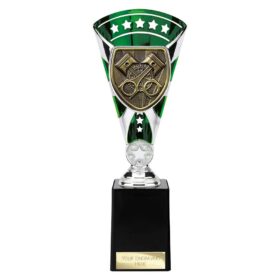 Cobra Star Cup Motorsport Piston Silver & Green 255mm