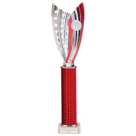 Glamstar Plastic Trophy Red 390mm
