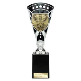 Cobra Star Cup Darts Silver & Black 255mm