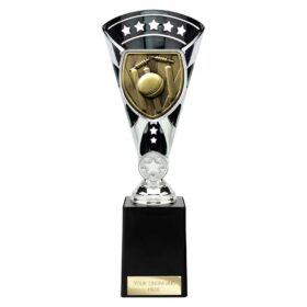 Cobra Star Cup Cricket Silver & Black 255mm