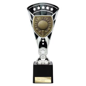 Cobra Star Cup Golf Nearest the pin Silver & Black 230mm