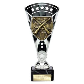 Cobra Star Cup Clay Pigeon Shooting Silver & Black 210mm