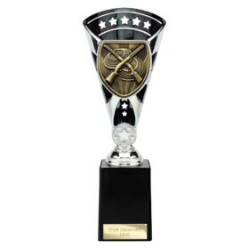Cobra Star Cup Clay Pigeon Shooting Silver & Black 255mm