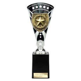 Cobra Star Cup Well Done Silver & Black 255mm