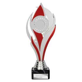Volcano Trophy Silver & Red 240mm