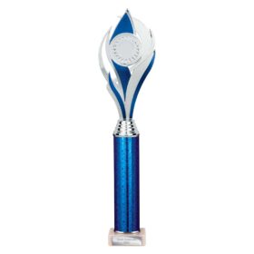 Volcano Multisport Tube Trophy Silver & Blue 410mm