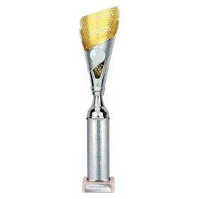 Predator Multisport Tube Trophy Silver & Gold 360mm