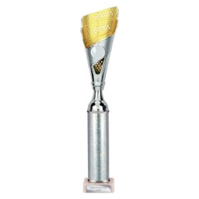 Predator Multisport Tube Trophy Silver & Gold 385mm