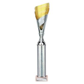 Predator Multisport Tube Trophy Silver & Gold 410mm