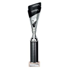 Predator Multisport Tube Trophy Silver & Black 360mm