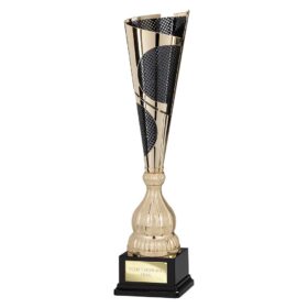 Quest Laser Cut Cup Gold & Black 515mm
