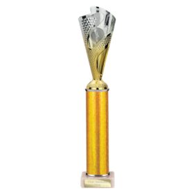 Rodeo Multisport Tube Trophy Silver & Gold 365mm