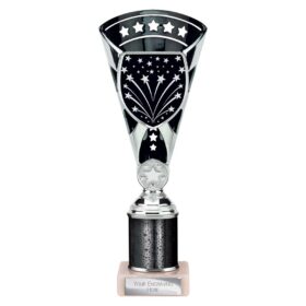Cobra Star Multisport Tube Trophy Silver & Black 255mm