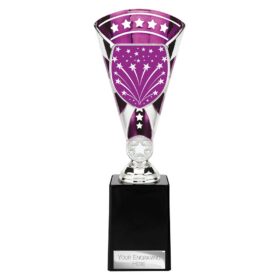 Cobra Star Multisport Cup Silver & Purple 255mm
