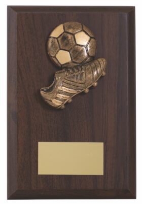 Football Wooden Shields -4 x 6"