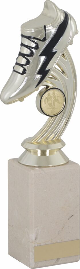 Marble based Flash Boot- Gold/Black- 265mm