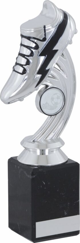 Marble based Flash Boot- Silver/Black- 240mm