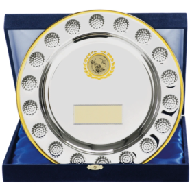 Golf Silver Salver -  300mm