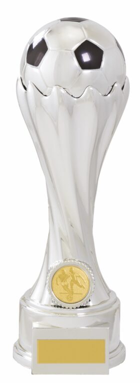 Heavy Football Award - Silver Black- 230mm