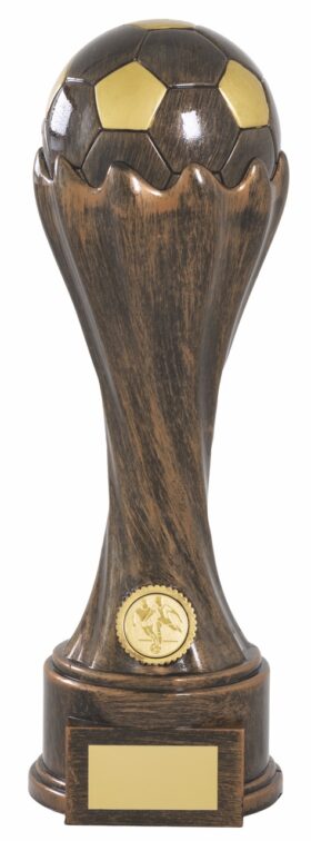 Heavy Football Award - Antique Gold- 190mm