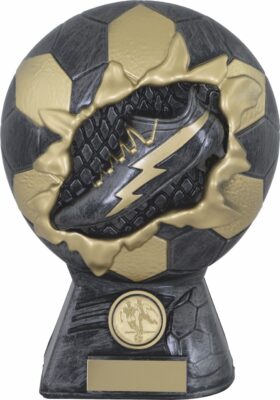 Flash - Football- Anitique Silver/Gold- 200mm