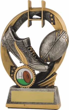 Rugby Trophy - 140mm