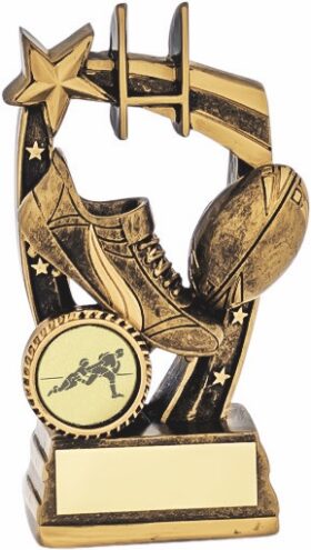 Rugby Trophy - 135mm