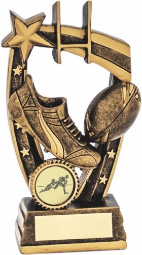 Rugby Trophy - 165mm