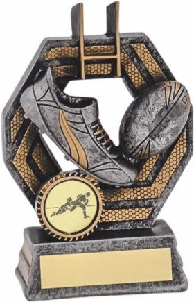 Rugby Trophy - 140mm