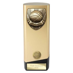 Prime Cobra Basketball Award Gold & Black 190mm