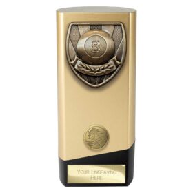 Prime Cobra Pool Award Gold & Black 160mm